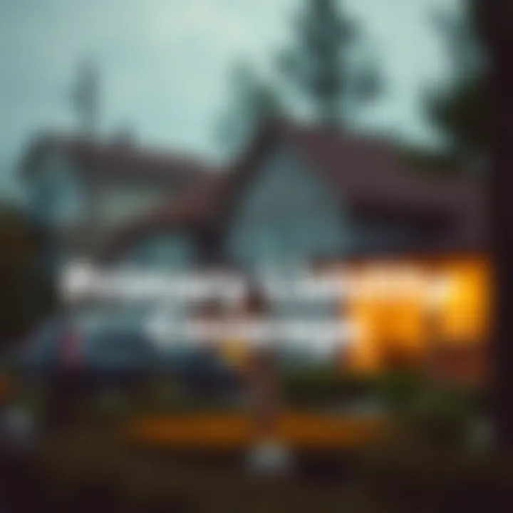 Visual representation of primary liability coverage concept