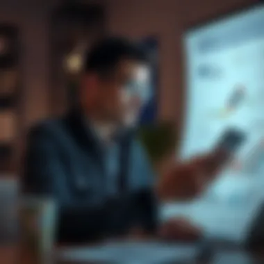 Exploring Rocket Mortgage Options Person analyzing mortgage options