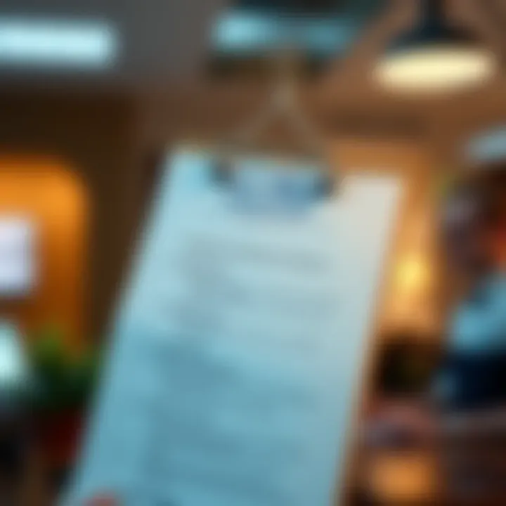 Application checklist