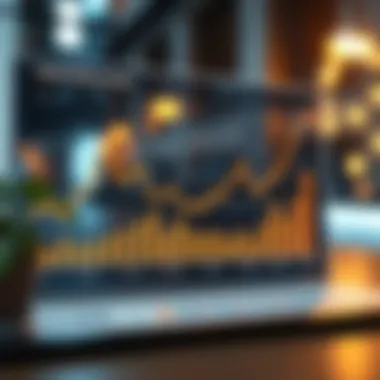 Understanding Market Trends Through Data Visualization Graph illustrating real estate market trends