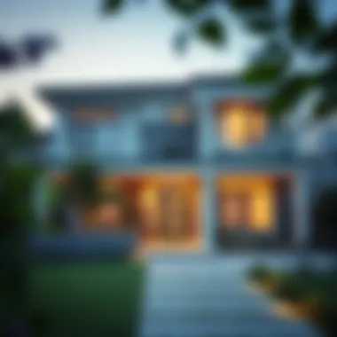 The Appeal of Architectural Design in Valuation Modern house exterior showcasing appealing architecture