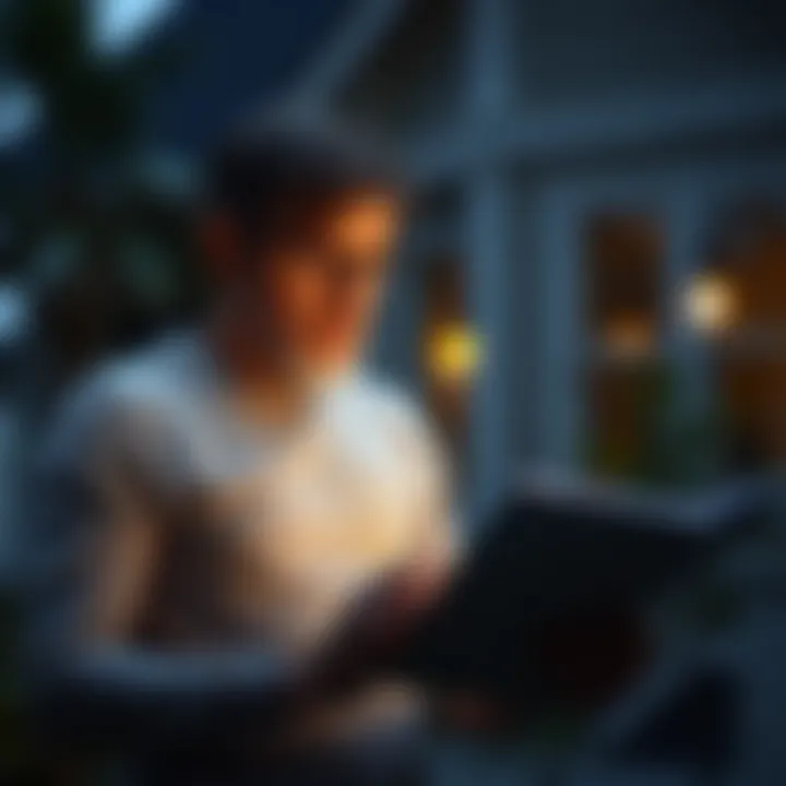 Evaluating Property Features That Influence Market Value Homeowner reviewing property features and amenities