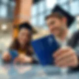 Card comparison for graduates