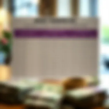 Comparison chart of money transfer fees