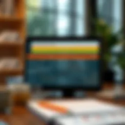 Visual representation of a CMA template structure