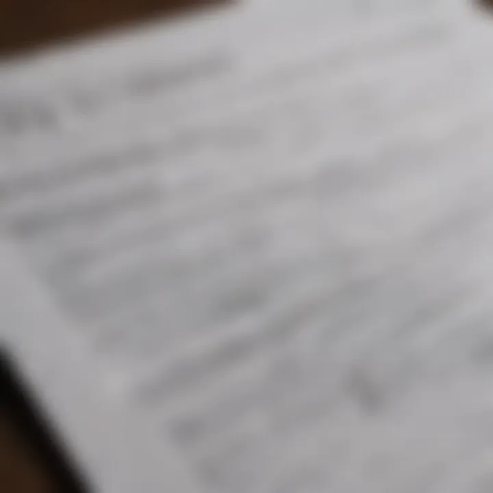 Illustration of a tax amendment document