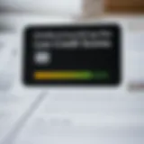 Credit score graphic illustrating the impact of low credit scores on financial options