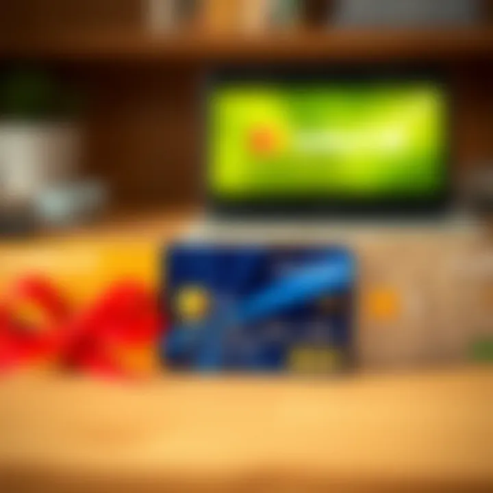 Visual representation of different credit card types suitable for low credit scores