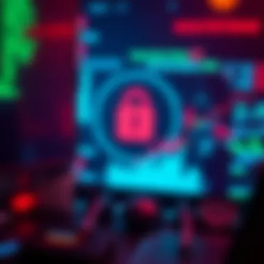 Illustration of threat intelligence analysis