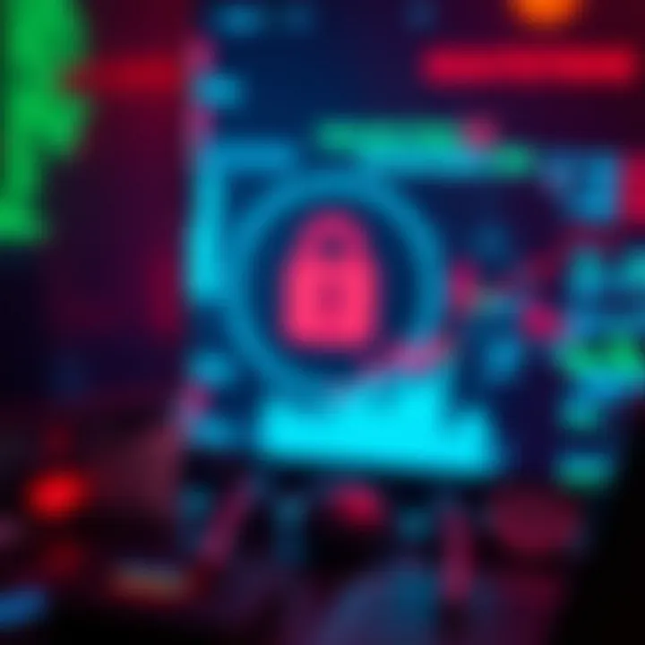 Illustration of threat intelligence analysis