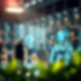 Conceptual visualization of collaborative investments