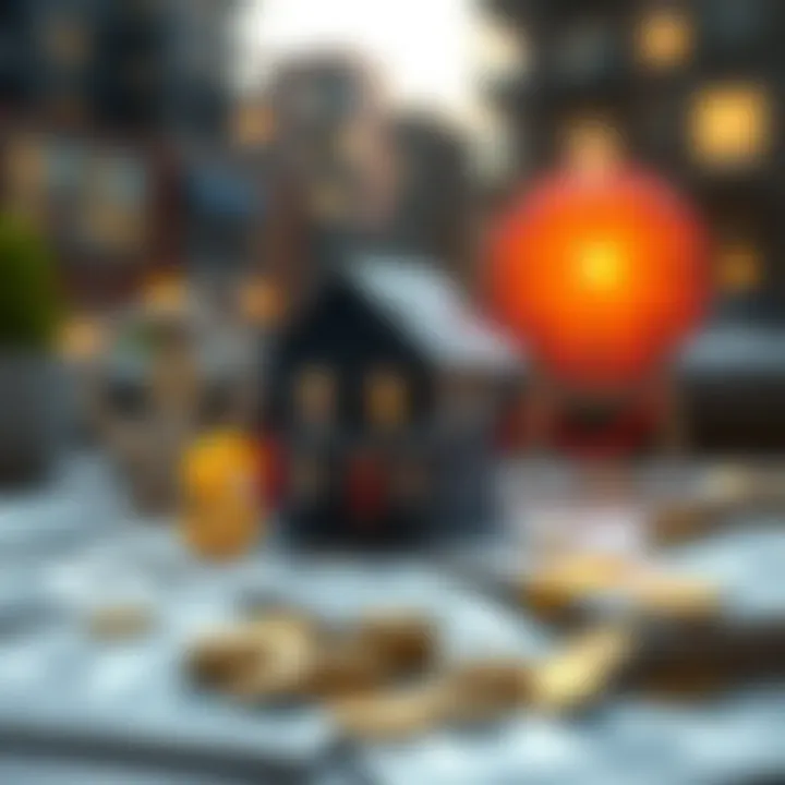 Visual representation of risks and rewards in real estate investments