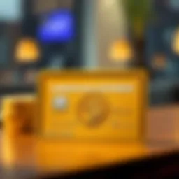 Visual representation of the American Express Gold Card