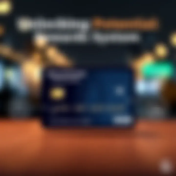 Conceptual graphic showcasing rewards system