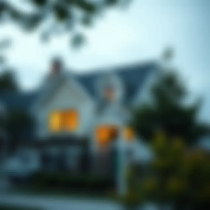 Expedited Home Sales Illustration of a house sold quickly