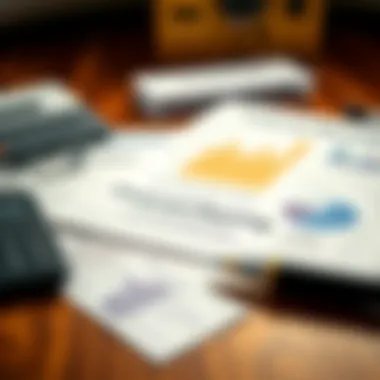 Financial Planning Essentials A close-up of financial planning materials