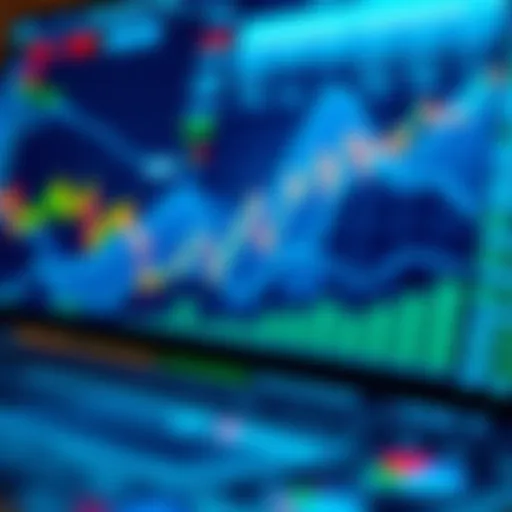 A visual depiction of stock market trends and analytics.