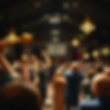The Thrill of $1 House Auctions Unique auction atmosphere showcasing excitement