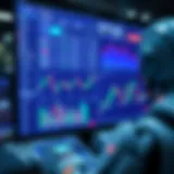 Advanced trading robot interface showcasing real-time analytics