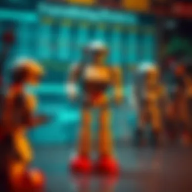 Comparison chart of trading robots highlighting features and performance