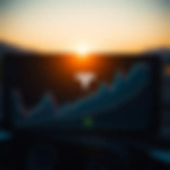 Graph illustrating factors influencing Tesla stock