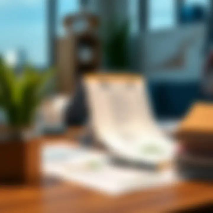 Visual representation of financial planning strategies