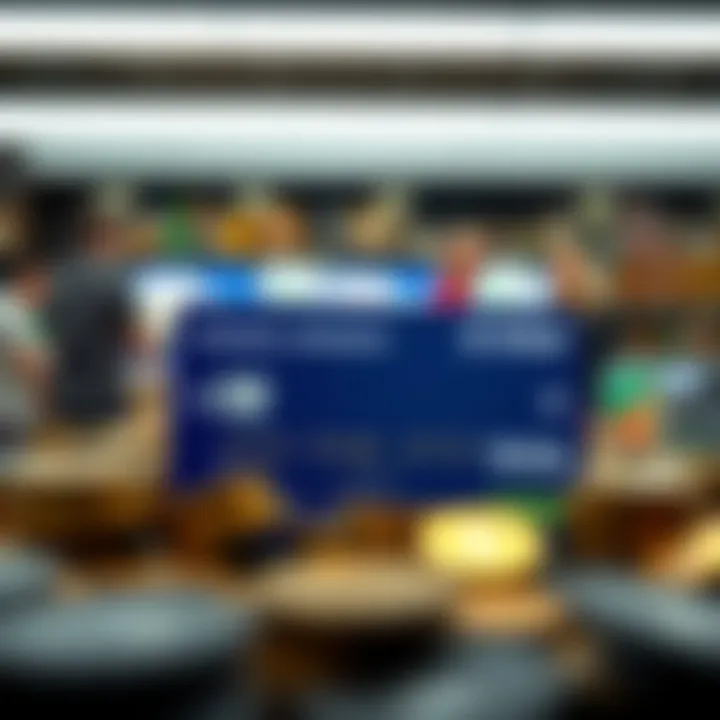 Visual representation of cash back rewards comparison