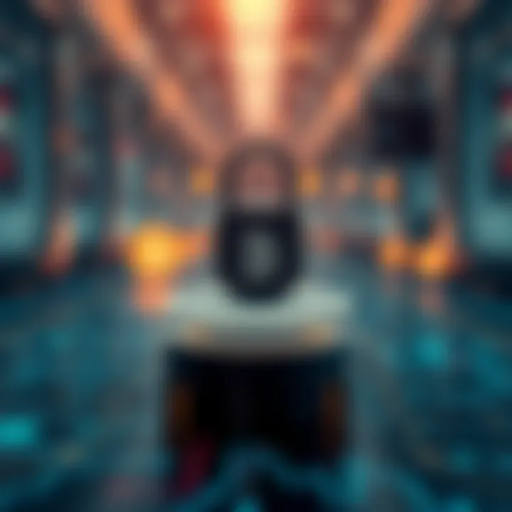 Secure digital transaction symbol