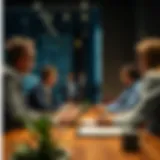 Strategic Meeting for Buyout Negotiations A strategic meeting between partners