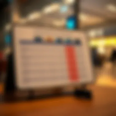 Credit card rewards comparison chart