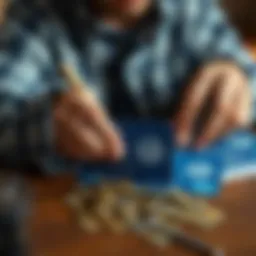 Conceptual depiction of financial flexibility with prepaid cards