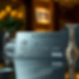 A luxurious platinum credit card displayed elegantly on a table