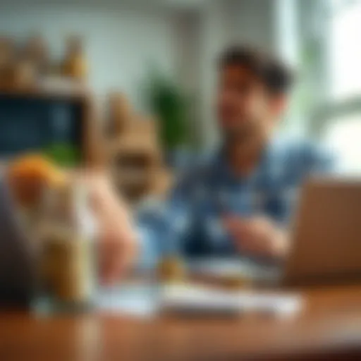 Smart Budgeting Techniques for Savings Smart budgeting concept illustration