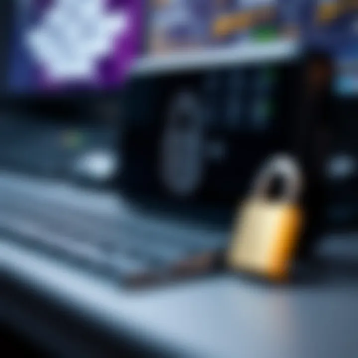 Secure password management concept