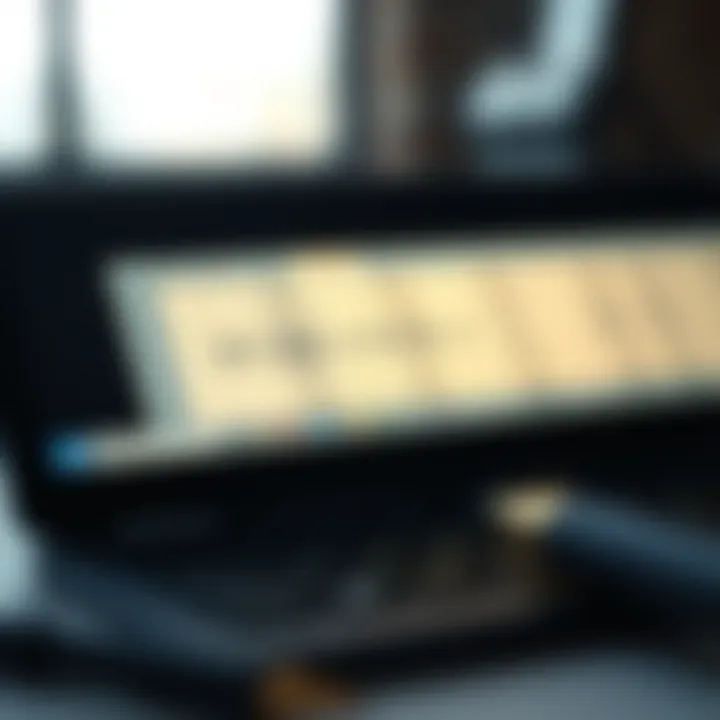 An advanced Excel formula being utilized to analyze financial data