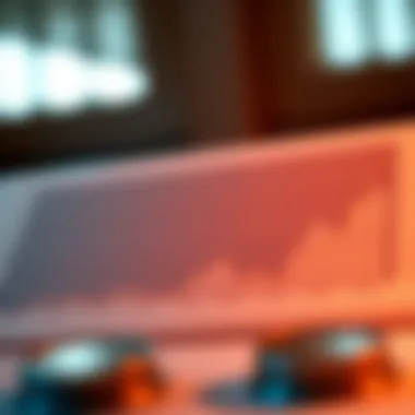 Graph illustrating the impact of legislation on federal borrowing