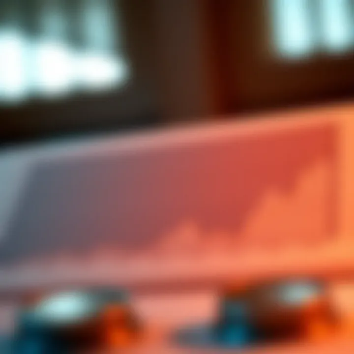 Graph illustrating the impact of legislation on federal borrowing