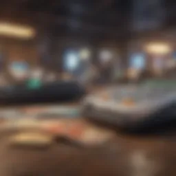 Illustration of prepaid online payment systems