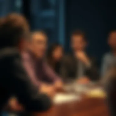 Community discussions on investment strategies