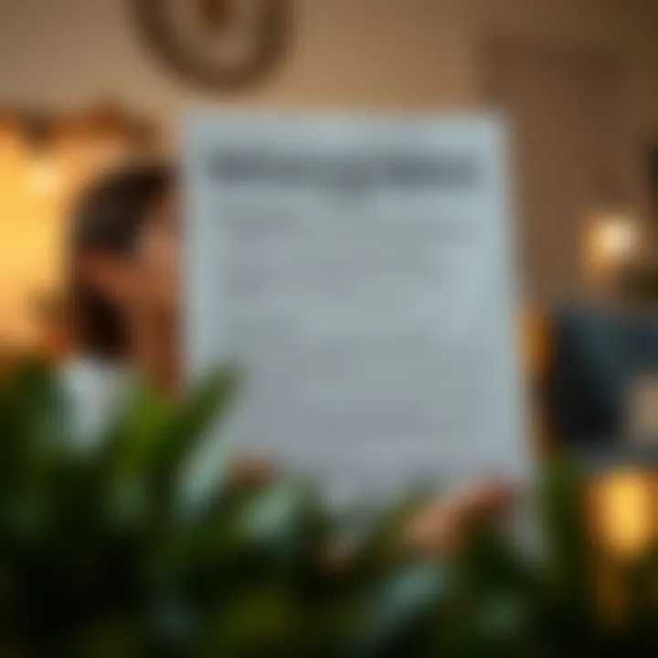 A checklist with refinancing options