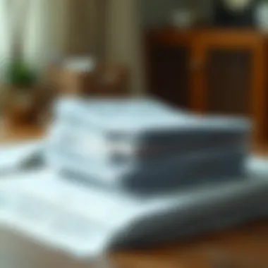 A stack of paperwork representing documentation