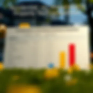 Chart comparing property tax rates for residential versus investment properties