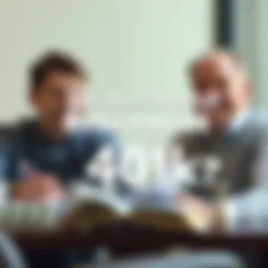 Graphic illustrating retirement planning strategies