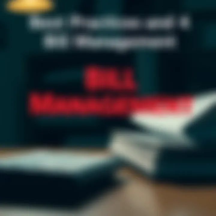 Overview of best practices for bill management