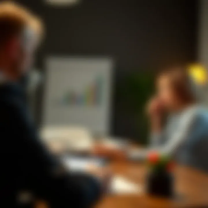 Strategic financial planning session
