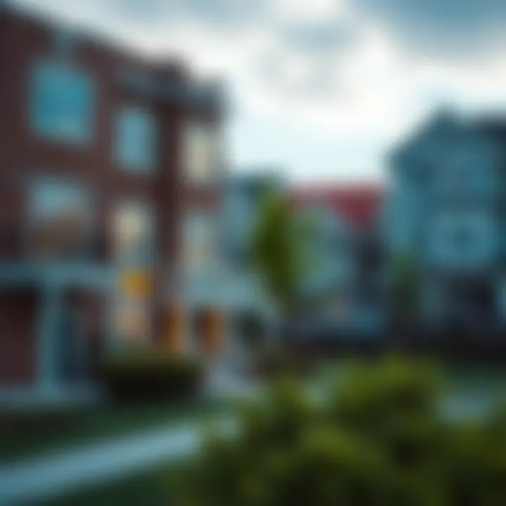 Digital platform showcasing real estate listings