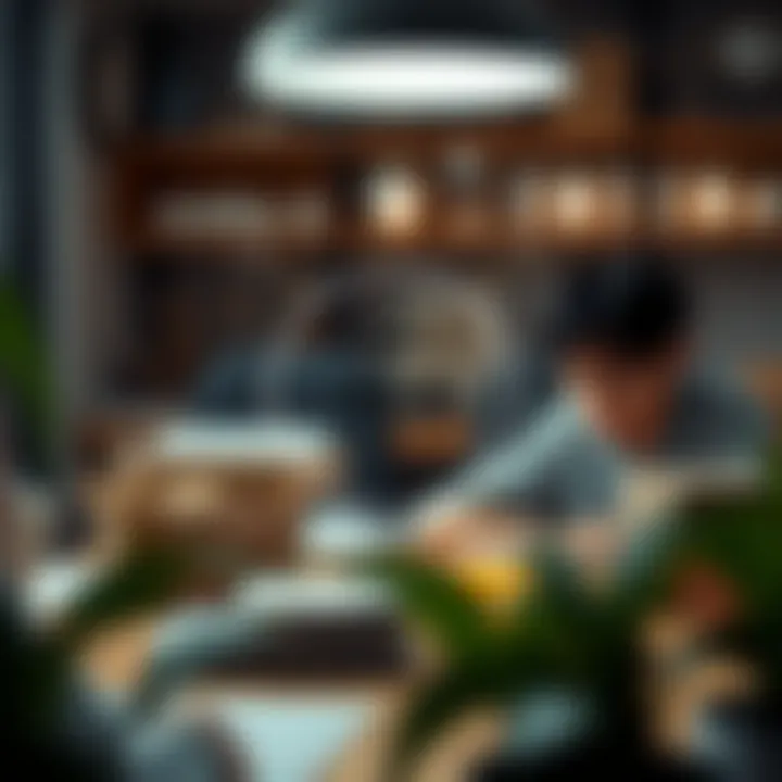 Diagram showing budgeting methods