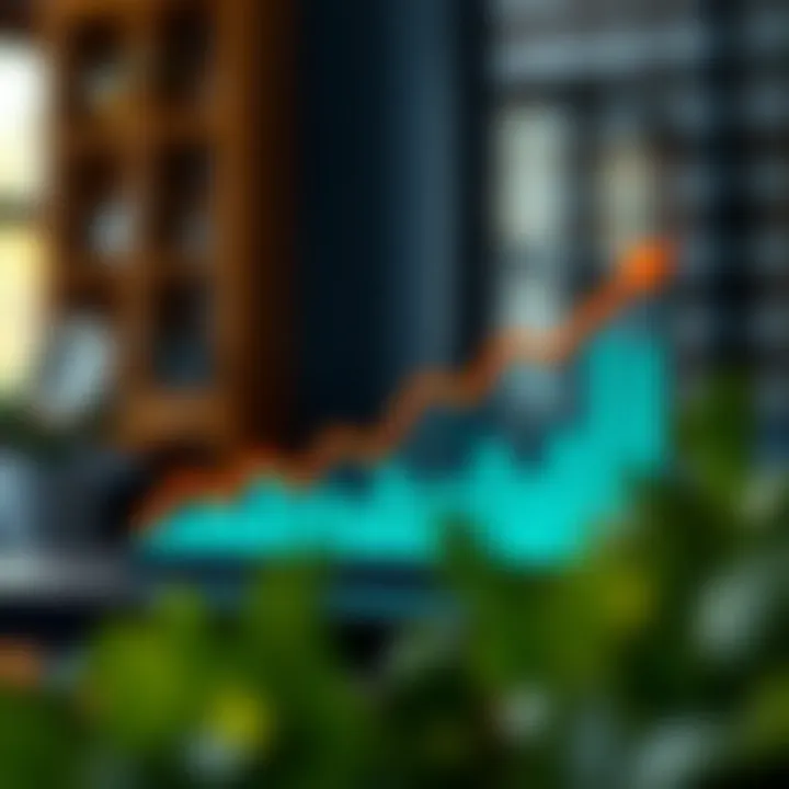 Graph depicting financial literacy importance