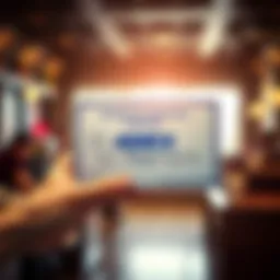 Illustration of AMEX reward points being transferred to a travel partner.