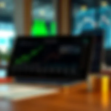 Visual representation of financial metrics used in valuation